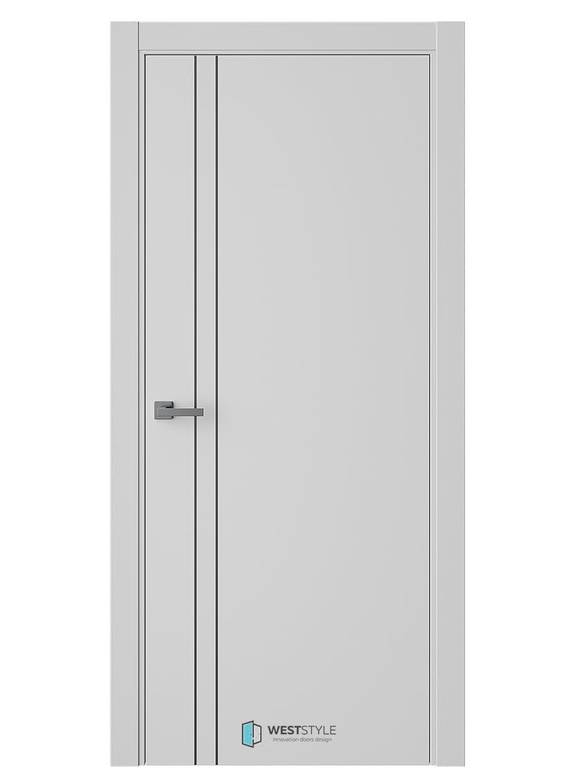 Межкомнатная дверь Лайнинг 2 с ABS кромкой
